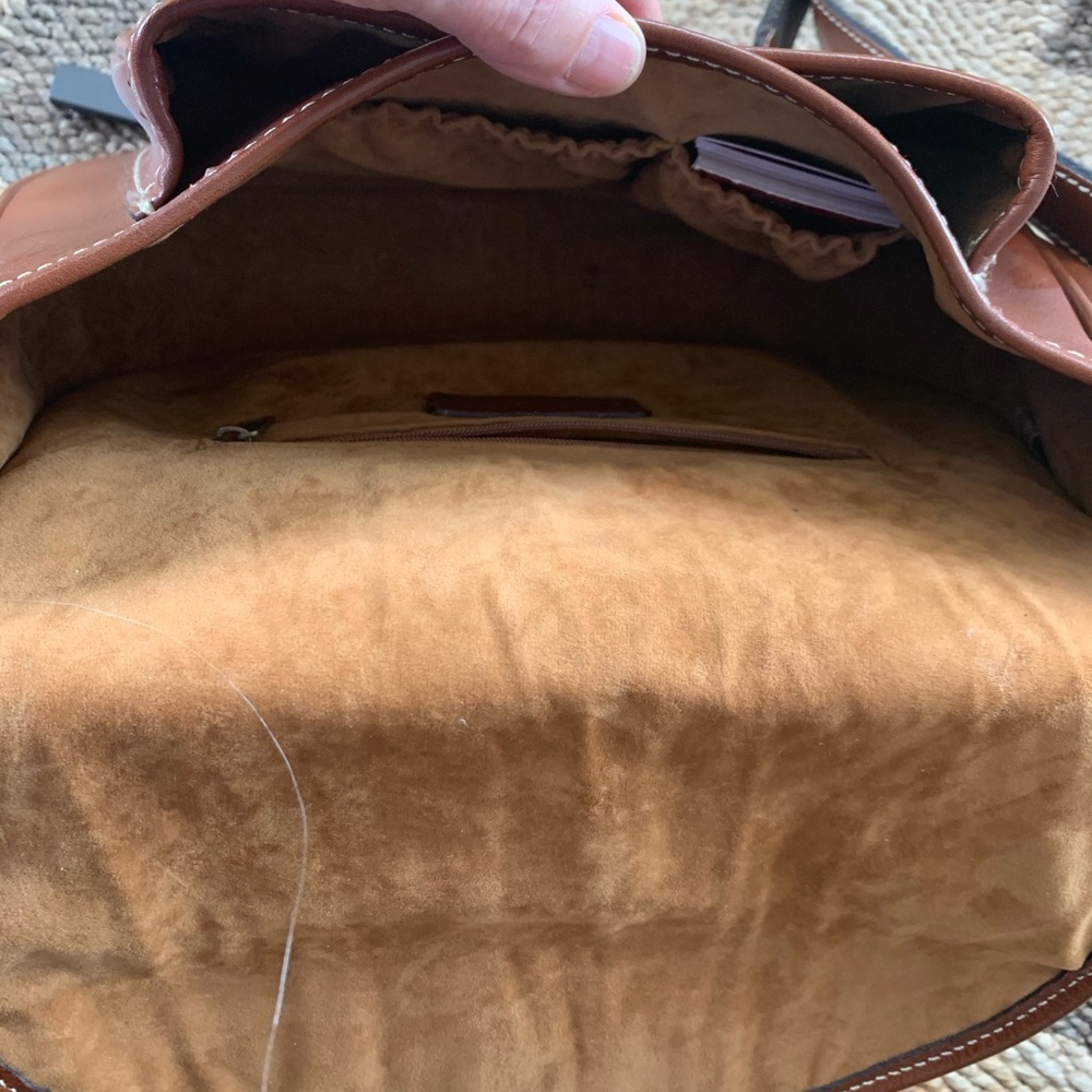 Patricia Nash Whipstitch Saddle Purse